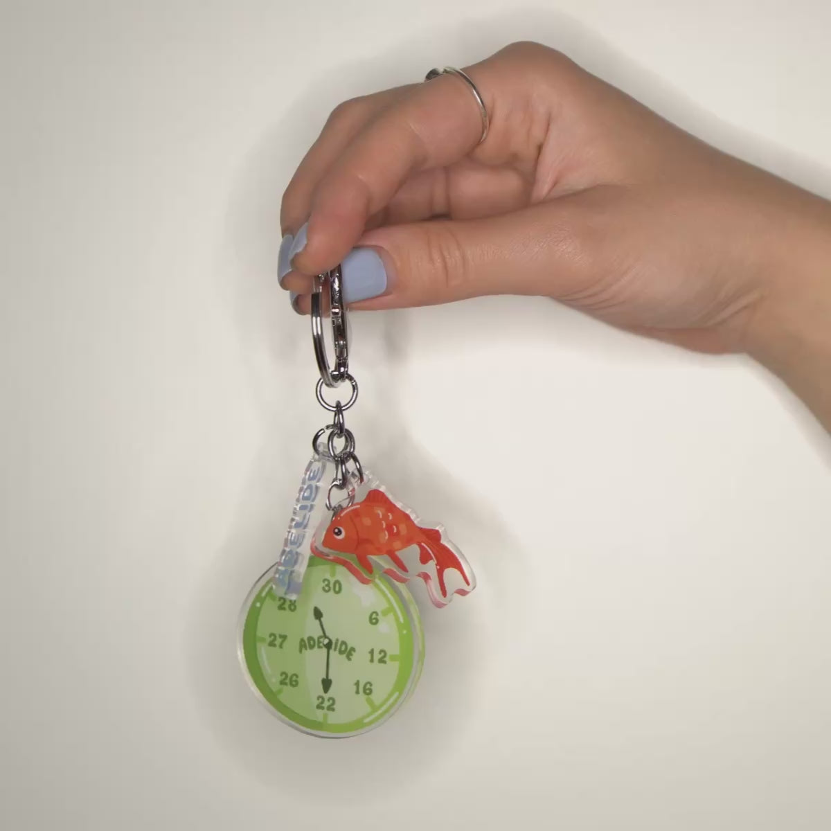 Logo Bag Charm/Key Chain